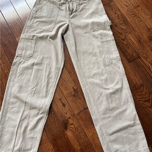 Garage women’s  Beige Cargo Pants size 3